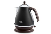 Czajnik elektryczny - DeLonghi Czajnik elektryczny Icona Vintage - KBOV 2001 - Czarny - 2000 W - KBOV2001BK