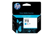 Tusz, toner i material eksploatacyjny - HP 711 / CZ130A Cyan Ink - Kartridż z tuszem Cyjan - CZ130A