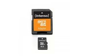 Karta pamieci - Intenso Micro SD Card w/ Adapter - 8GB - 3403460