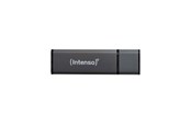 USB Stick - Intenso Alu Line - Czarny - 64GB - USB Stick - 3521491