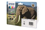 Tusz, toner i material eksploatacyjny - Epson 24 Ink Cartridge Multi - CMYK - C13T24284010