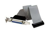 Kabel równolegly, szeregowy - StarTech.com Low Profile 16in Parallel P - PLATE25F16LP