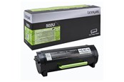 Tusz, toner i material eksploatacyjny - Lexmark 502U - High Yield - Black toner - Toner laserowy Czarny - 50F2U00