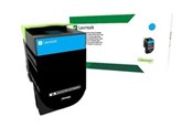 Tusz, toner i material eksploatacyjny - Lexmark 702XC / 70C2XC0 High Yield Cyan Toner - Toner laserowy Cyjan - 70C2XC0