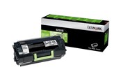 Tusz, toner i material eksploatacyjny - Lexmark 52D2X0E Black Toner - Kaseta z tonerem z wałkiem olejowym Czarny - 52D2X0E
