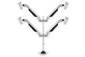 Uchwyty ścienne, uchwyty AV i meble AV - Multibrackets M VESA Gas Lift Arm Quad Silver - Max 10 kg - recommended for - 7350022737228