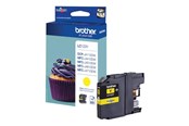 Tusz, toner i material eksploatacyjny - Brother LC123Y / LC 123Y Yellow Ink - Kartridż z tuszem Żółty - LC123Y