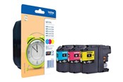 Tusz, toner i material eksploatacyjny - Brother LC125XLRBWBP / LC 125XL Rainbow Pack Cyan Magenta Yellow - Kartridż z tuszem Cyjan - LC125XLRBWBP