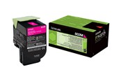 Tusz, toner i material eksploatacyjny - Lexmark 80C20M0 / 802M Return Program Toner - Toner laserowy Magenta - 80C20M0