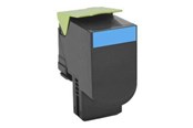 Tusz, toner i material eksploatacyjny - Lexmark 802C - Toner laserowy Cyjan - 80C20C0