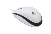 Myszka - Logitech B100 Optica PCl Mouse - White - Myszy - Optyczny - 3 - Biały - 910-003360