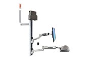 Uchwyt na monitor - Ergotron LX Sit-Stand Wall Mount System - 45-359-026
