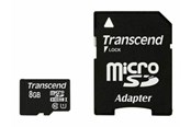 Karta pamięci - Transcend MicroSDHC/SDHC U1 400x - 8GB - TS8GUSDU1