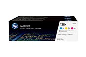 Tusz, toner i material eksploatacyjny - HP 128A / CF371AM 3-Pack (Yellow Cyan Magenta) Toner - Toner laserowy Kolor (cyjan, magenta, żółty) - CF371AM