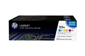Tusz, toner i material eksploatacyjny - HP 125A / CF373AM 3-Pack Toner - Toner laserowy Kolor (cyjan, magenta, żółty) - CF373AM