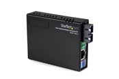 Wzmacniacz i transceiver  - StarTech.com 10/100 Multi Mode Fiber Ethernet Media Converter SC 2 km - MCM110SC2EU