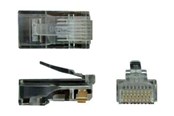 Kabel sieciowy - StarTech.com Cat5e RJ45 Stranded Modular Plug Connectors - 0cm - CRJ4550PK