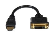 Kabel wyświetlacza - StarTech.com HDMI to DVI-D Video Cable Adapter - HDDVIMF8IN
