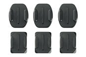 Kamera sportowa - akcesoria - GoPro Curved + Flat Adhesive Camera Mounts - AACFT-001
