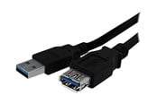 Kabel USB - StarTech.com SuperSpeed USB 3.0 Extension Cable - USB3SEXT1MBK