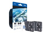 Tusz, toner i material eksploatacyjny - Brother LC985BKBP2DR / LC 985 Twin-Pack (Black) - LC985BKBP2DR