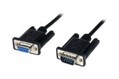 Kabel równolegly, szeregowy - StarTech.com DB9 RS232 Serial Null Modem Cable F/M - SCNM9FM2MBK