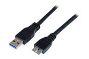 Kabel USB - StarTech.com Certified SuperSpeed USB 3.0 A to Micro B Cable - USB3CAUB1M