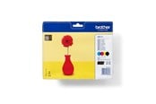 Tusz, toner i material eksploatacyjny - Brother LC121 / LC 121 Value 4-Pack Black Cyan Magenta Yellow - LC121VALBP