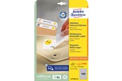 Papier, papier fotograficzny i etykiety - Avery Removable labels white - L4731REV-25