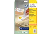 Papier, papier fotograficzny i etykiety - Avery Removable labels white - L4732REV-25