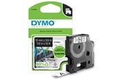 Papier, papier fotograficzny i etykiety - DYMO D1 Elastyczne etykiety nylonowe 12mm x 3.5m Rolka Czarny nadruk na białym tle Etykiety samoprzylepne do drukarek etykiet LabelManager Autentyczne - S0718040
