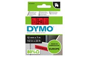 Papier, papier fotograficzny i etykiety - DYMO ® D1 Tape 12mm x 7m black on red - S0720570