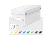 Archiwizacja i przechowywanie - Leitz Pudełko na CD  Click & Store WOW Biały - 60410001