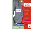 Papier, papier fotograficzny i etykiety - Avery Self adhesive name badges silk white - AVL4785-20