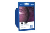 Tusz, toner i material eksploatacyjny - Brother LC1220BKBP2 - Kartridż z tuszem Czarny - LC-1220BKBP2