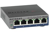 Switch - Netgear GS105Ev2 5-Port Gigabit Ethernet Plus Switch - GS105E-200PES
