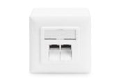 Akcesoria sieciowe - DIGITUS DN-9006/B5-N - CAT6 Wall Outlet (5-Pack) - DN-9006/B5-N