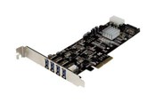 Kontroler, sterownik - StarTech.com 4 Port Dual Bus PCI Express PCIe USB 3.0 Card w/ UASP & Power - PEXUSB3S42V