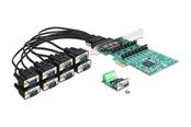 Adapter Sieciowy (karta sieciowa, serwer druku, itp.) - DeLOCK PCIe med 8xSerielporte - 89336