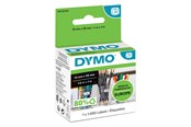 Papier, papier fotograficzny i etykiety - DYMO ® LabelWriter 13mm X 25mm Multi-purpose Labels (White Removable) 1 Roll X 1000 Labels - S0722530