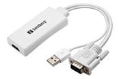 Kabel wyswietlacza - Sandberg VGA+Audio to HDMI Converter - 508-78