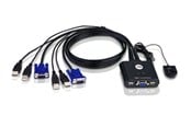 Przelacznik KVM - ATEN 2-Port USB VGA KVM Switch - CS22U-AT