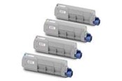 Tusz, toner i material eksploatacyjny - OKI MC7x0 - Black Laser Toner - Toner laserowy Czarny - 45396304