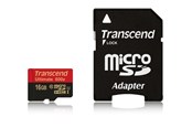 Karta pamięci - Transcend MicroSD/SDHC U1 600x - 90MB/s - 16GB - TS16GUSDHC10U1