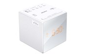 Radio DAB i budzik - Sony ICF-C1 - AM/FM - Mono - Biały - ICFC1W.CED