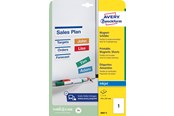 Papier, papier fotograficzny i etykiety - Avery Magnets - J8867-5