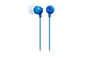 Słuchawki, zestaw słuchawkowy - Sony MDR-EX15LP - douszne - niebieskie - MDREX15LPLI.AE