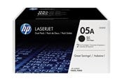 Tusz, toner i material eksploatacyjny - HP 05A / CE505D 2-Pack Black Toner - Toner laserowy Czarny - CE505D