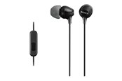 Słuchawki, zestaw słuchawkowy - Sony MDR EX15AP - MDREX15APB.CE7