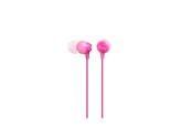 Sluchawki, zestaw sluchawkowy - Sony MDR-EX15AP - douszne - mikrofon - różowe - MDREX15APPI.CE7